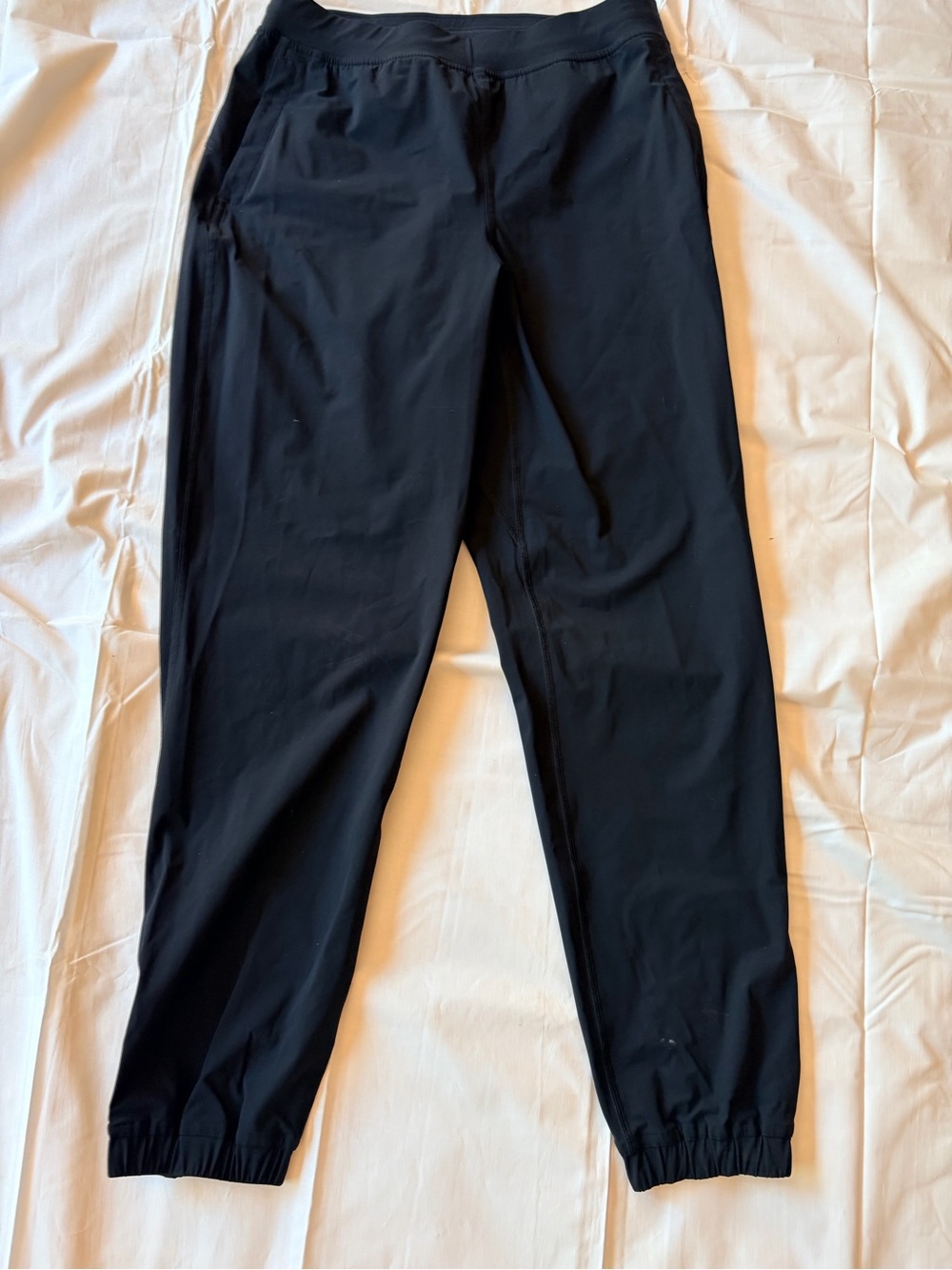 lululemon athletica Black Active Pants with Logo Tag